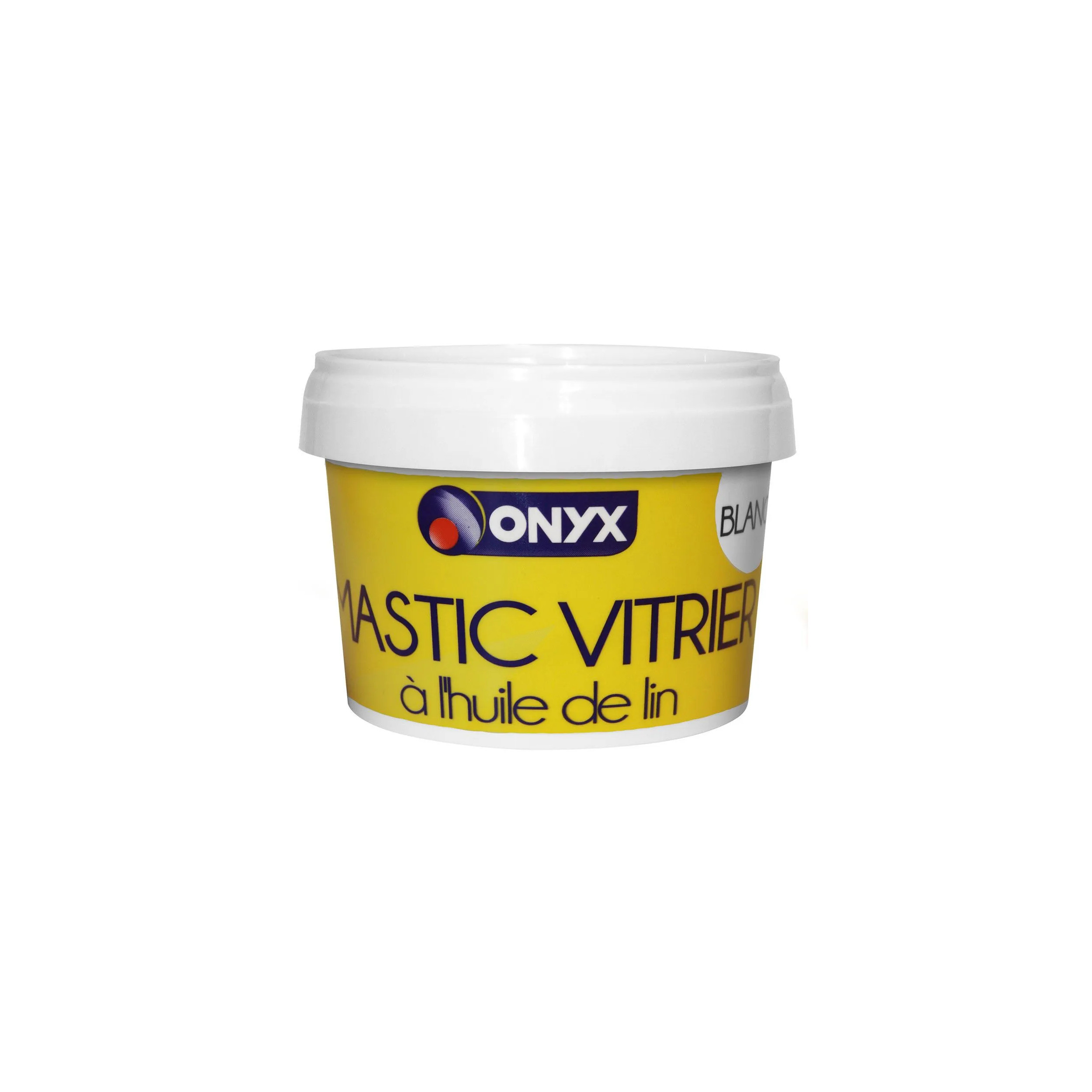 Weißer Glaskitt mit Leinöl, 500g