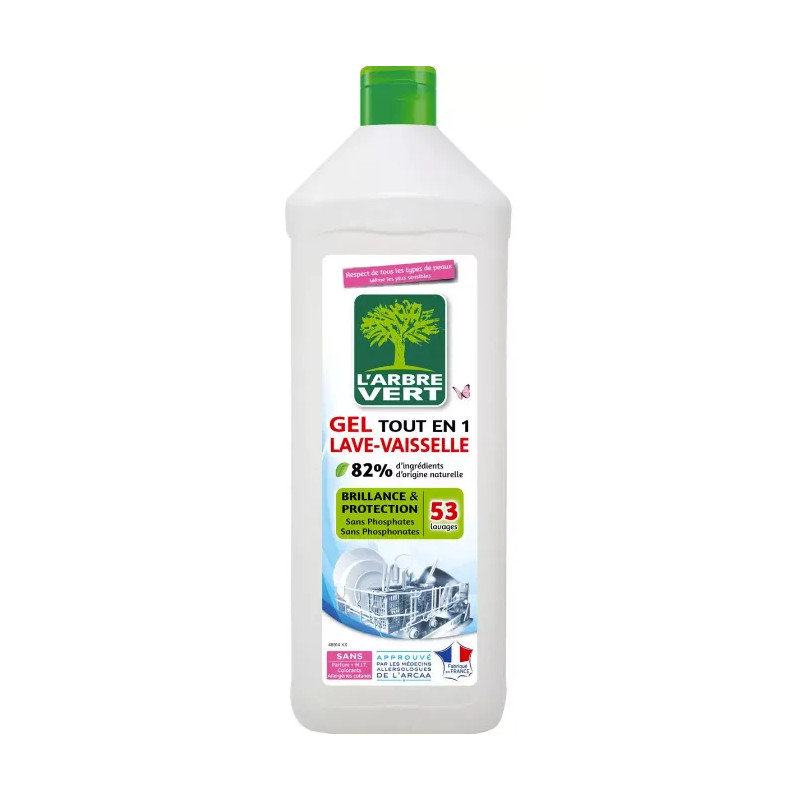 Alles-in-1 vaatwasgel, 901 ml.