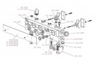 Frontpaneel van plexiglas voor VELTA "Compact" 3-krings verdeler