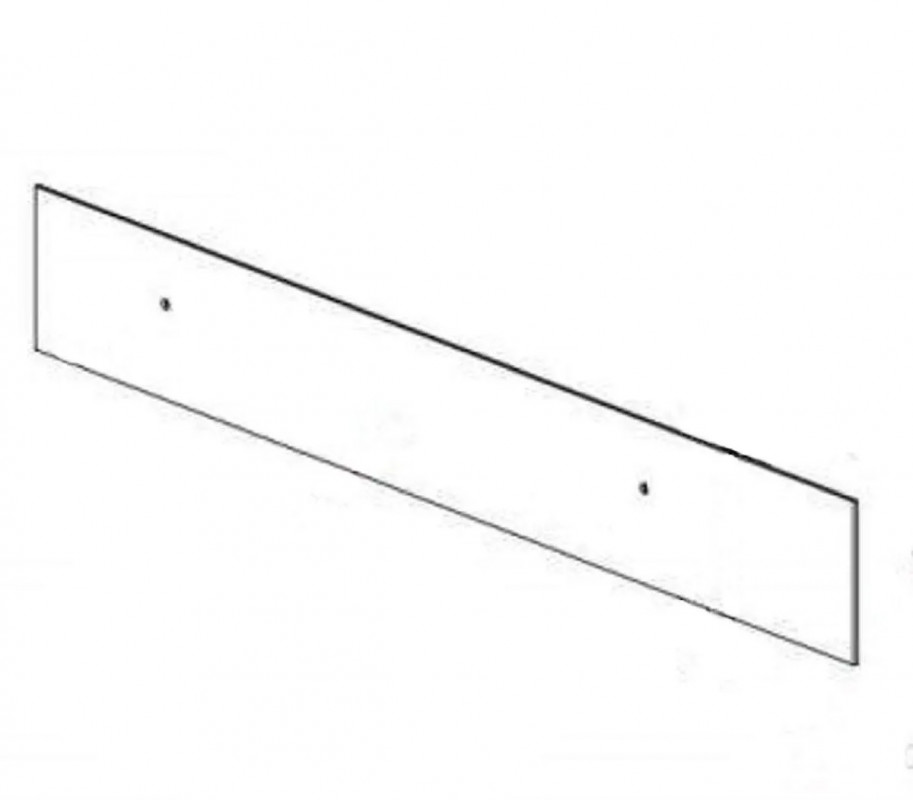 Frontpaneel van plexiglas voor "Compact" 4-krings VELTA verdeler