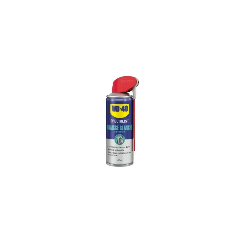 Wit lithiumvet 400ml WD 40.