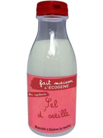 Sorrel salt "mes produits faits maison" range, 400g.