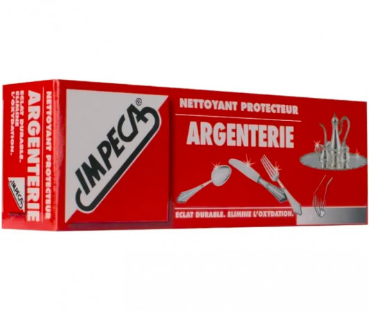 Nettoyant protecteur argenterie IMPECA, tube 100 ml