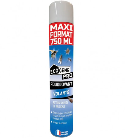 Flying insect killer aerosol, maxi format, 750 ml