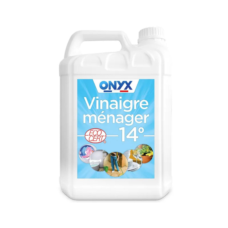 Vinagre doméstico 14°, bidón de 5L.