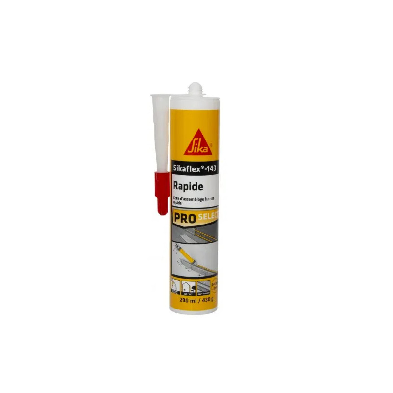Sikaflex 143 snelwit, 380 g patroon. Sikaflex 143 snelwit, 380 g patroon.