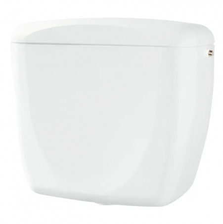 Visible toilet cistern High Rondo H pneumatic remote, white