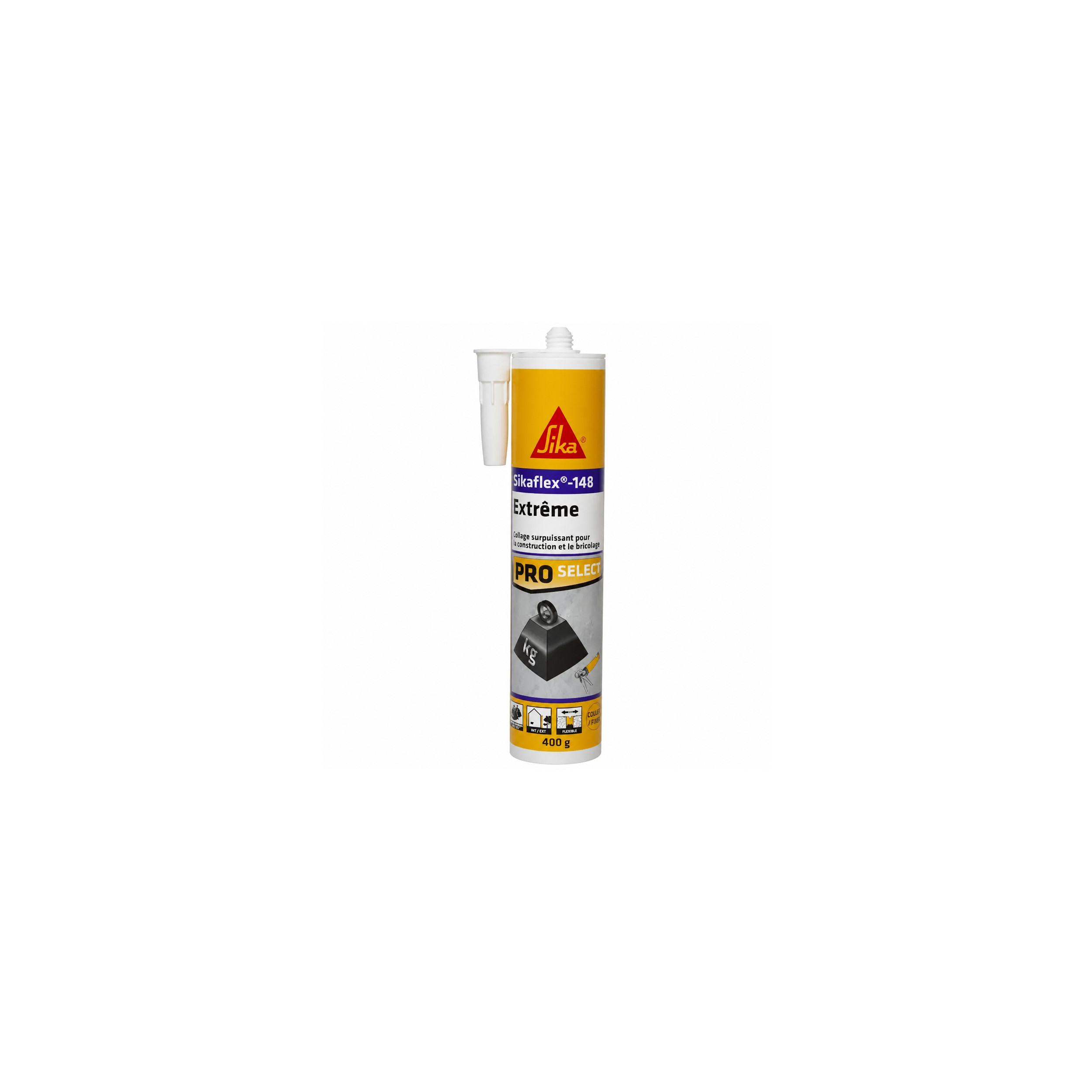 Sikaflex 148 blanco extremo, cartucho de 380 g.