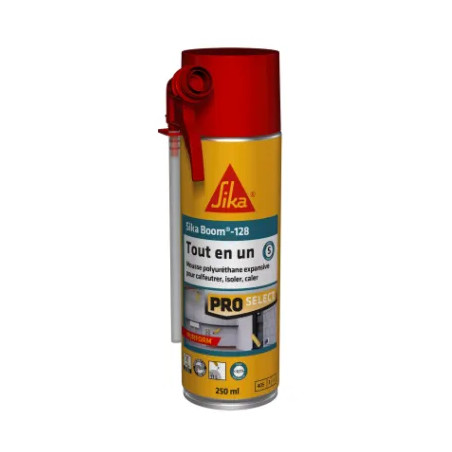 Sikaboom 128 mousse expansive tout en un, cartouche de 250ml.