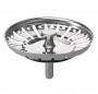 Chromen korf diameter 83mm voor WIRQUIN gootsteenafvoer.