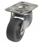 MINIROL zwenkwiel D. 32 mm met draaivoet, hoogte 42 mm.