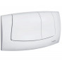 Onda inbouw tweeknops bedieningspaneel, wit