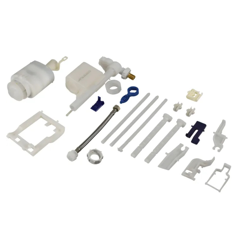 Complete onderdelenset voor Schwab inbouwreservoirmechanismen 187.1200