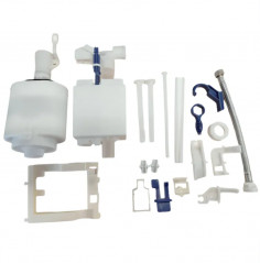 Kit complet pièces détachées mécanismes réservoir WC encastré Schwab 187.1200