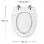 Toiletzitting ALLIA City, Desirade, SELLES Royan 2 dito, wit