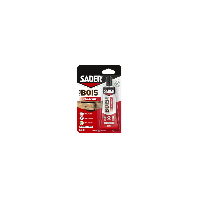 Snelle houtlijm, tube 55 ml.