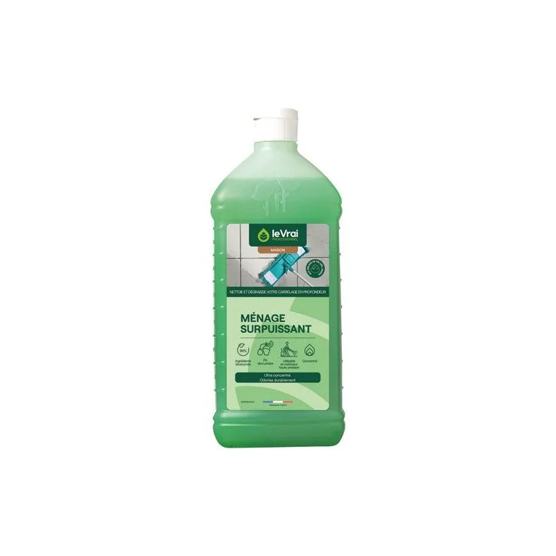 Le Vrai "Landes Pine" geparfumeerde heavy-duty tegelreiniger, 1L