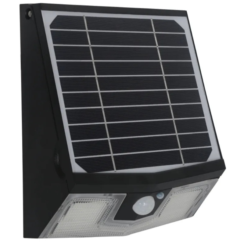 Solar wandlamp IP65 bewegingsmelder buitenverlichting 700Lm 4000K