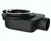Ultravlakke afvoer 48 mm horizontaal NF douchebak diam. 90, Smart, zonder deksel