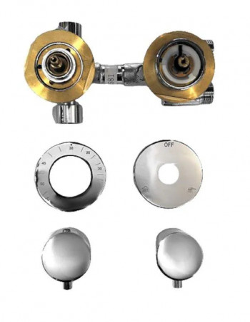 Mitigeur 2 voies pour cabine de douche KINEDO B1832