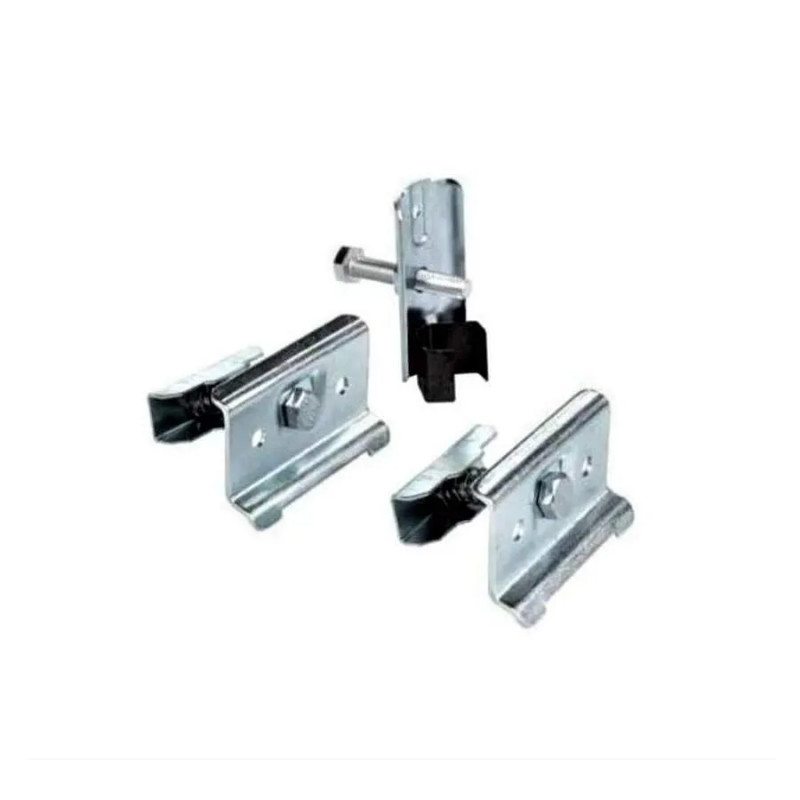 Set gordijn-type bevestigingen voor gietijzeren radiator, 3 stuks