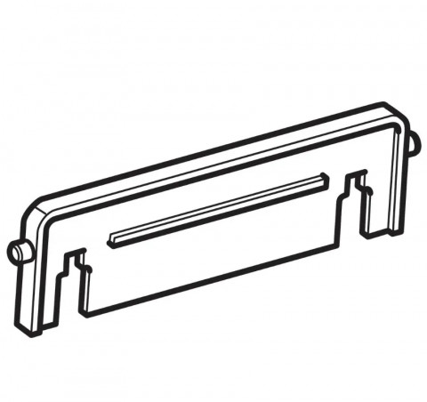 Rocker for Beta two-touch control panel, anti-twist protection