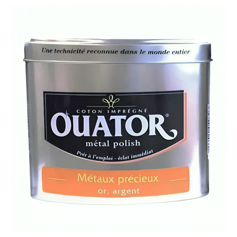 Ouator edele metalen, renoveert polijst beschermt goud en zilver 75G