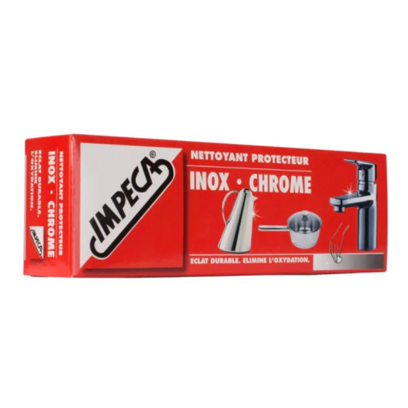 IMPECA beschermende reiniger voor roestvrij staal en chroom, 100ml