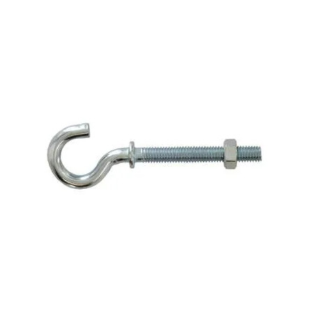 Gancio a vite 6x50mm, 2 pezzi.