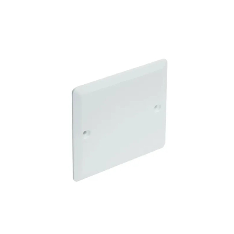 Vierkant schroefdeksel 85x85mm voor inbouwdoos diameter 67mm.