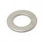 Smalle platte ring diameter 8mm, 21 stuks.