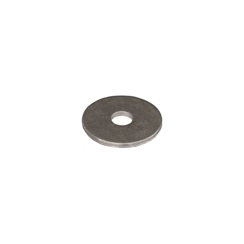 Extra grote platte ring van gegalvaniseerd staal, 4 mm, 62 stuks.