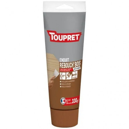 Holzspachtelmasse für Innen- und Außenbereich, natürliche Eiche, in Paste, Tube mit 330g