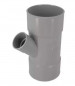 PVC laars en aftakking 110x50 op 45° vrouwelijk
