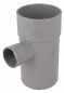 PVC laars en 110x50 aftakking op 87'30° mannelijk vrouwelijk