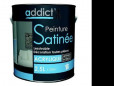 Multi-substrate acrylverf voor binnen, satijnzwart, 2,5 liter.