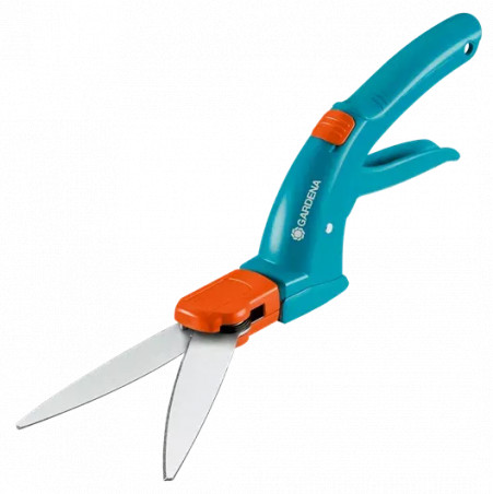 Classic 360° swivel lawn shears for edging, straight cut
