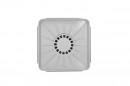 PVC sifonschaal 40 x 40 cm met adapter, lichtgrijs