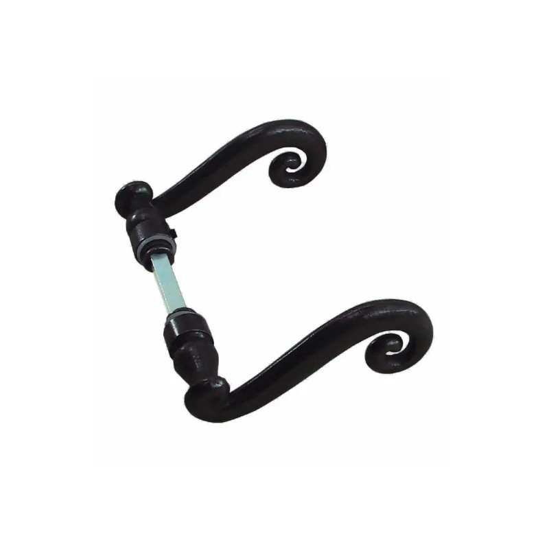 Double handle Cévennes in black iron.