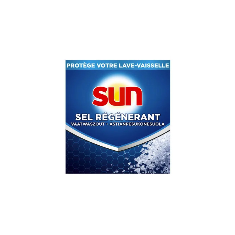 SUN regenererend zout 1kg. SUN regenererend zout 1kg.