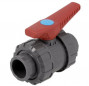 PVC drukventiel met een diameter van 25 mm.