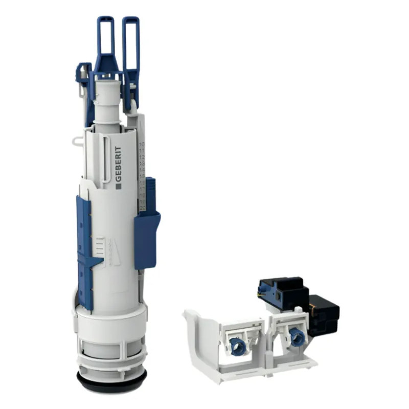 Geberit wc-mechanisme en elektronische bediening voor Sigma 12 cm, dubbele knop