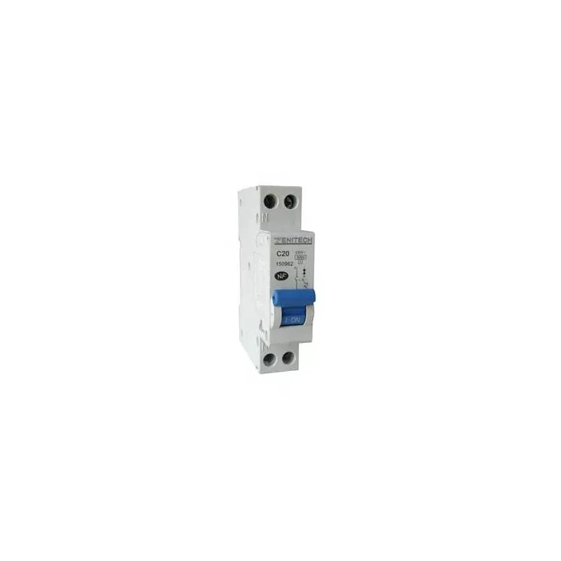 3KA fase/neutraal 20-amp stroomonderbreker.