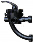 1''1/2 zijkleppenset voor MICRON filter met gebogen aansluiting