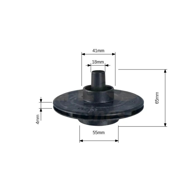Turbine voor PULSO 150M, PUL181 pomp.
