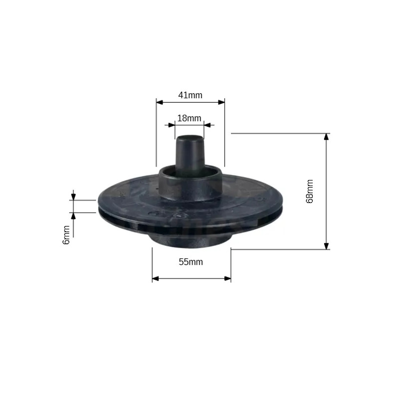 Turbine voor PULSO 200M, PUL221 pomp.