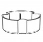 Gummitasse für Ablaufventil GEBERIT, Siphonbecher 40 mm Gummitasse für Ablaufventil GEBERIT, Siphonbecher 40 mm