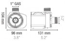 MULTI-4000 multifunctionele watercirculatiepomp