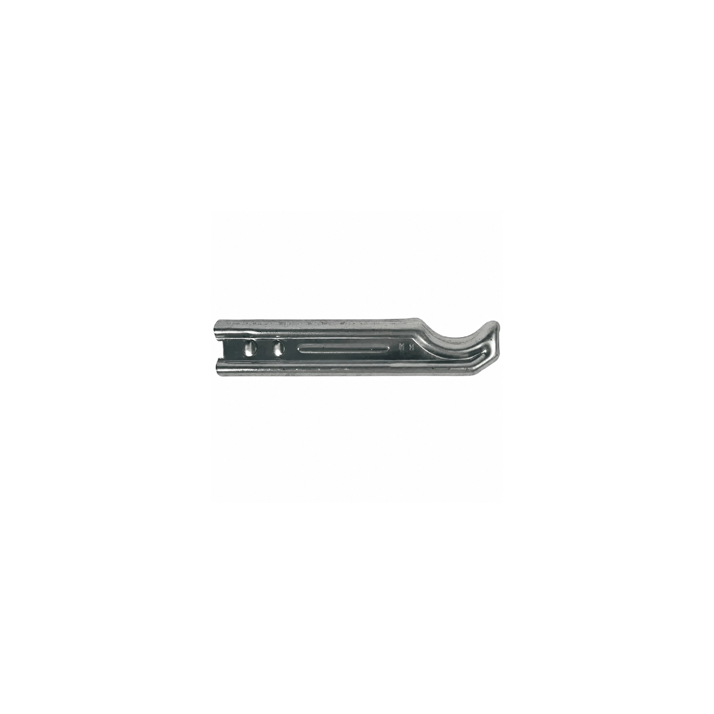 Soporte de radiador de hierro fundido con 4 columnas, para empotrar, longitud 26 cm.