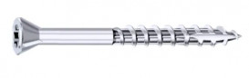 Verzonken sterkopschroeven in gegalvaniseerd staal 3.5x45mm, 200 stuks.